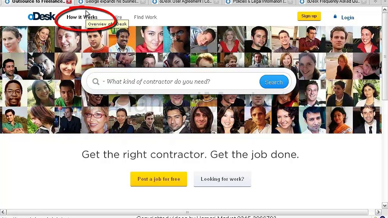 Odesk کا تعارف: فری لانسنگ کا بہترین پلیٹ فارم 💼