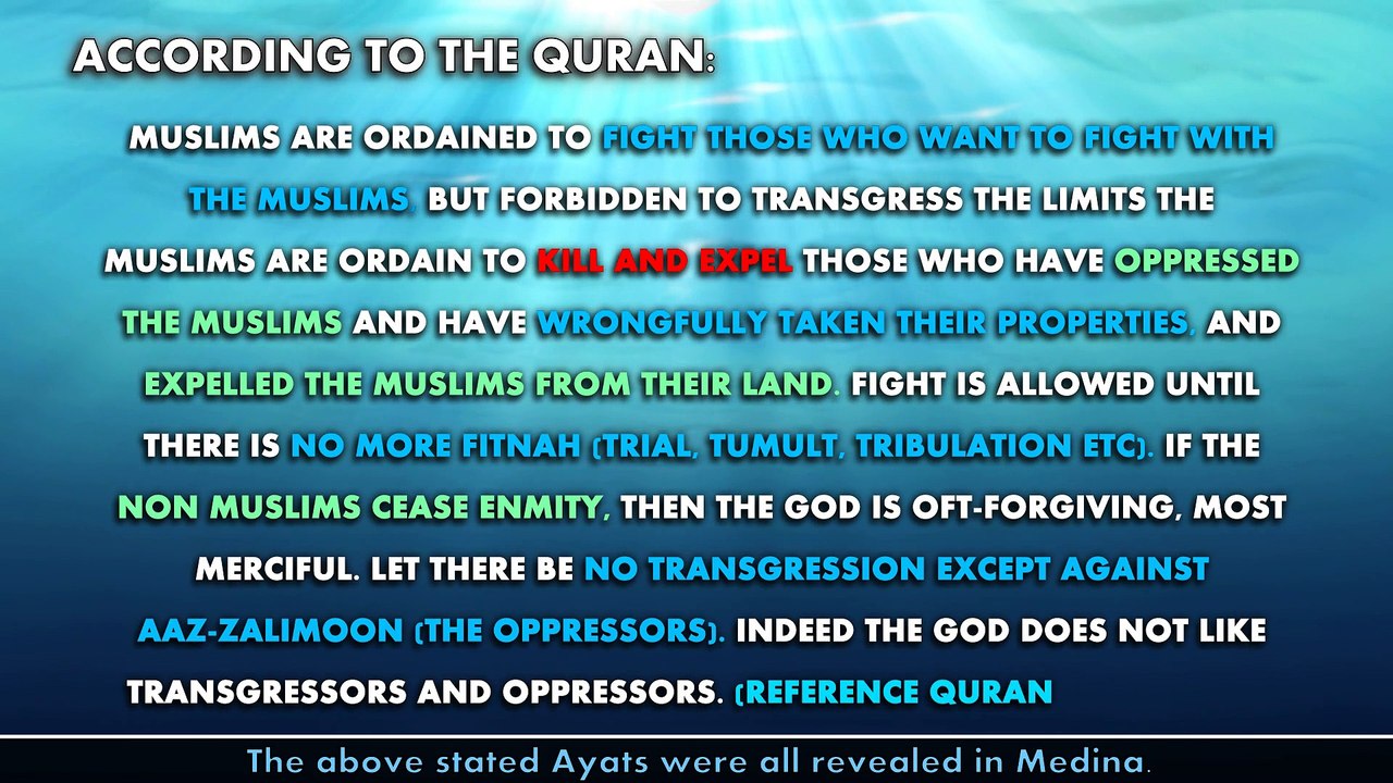 26 Circumstances under which invasion is allowed in Islam