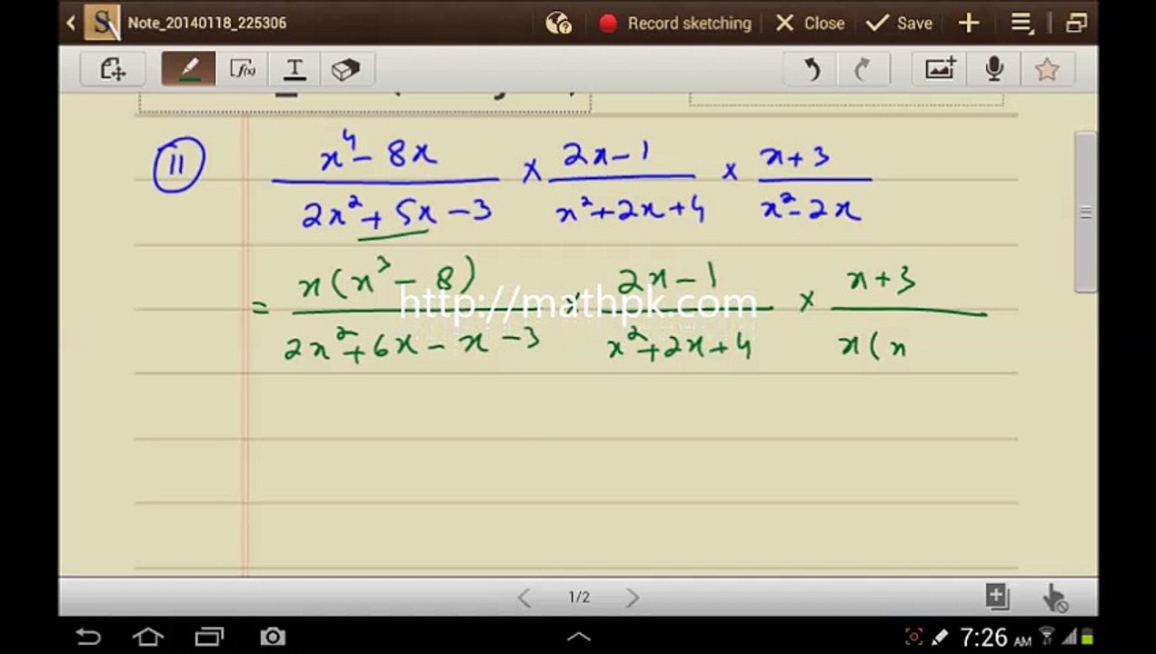 Class 9 Mathematics - Unit 6 Exercise 6.2 Question 11 (Punjab Board, Pakistan)