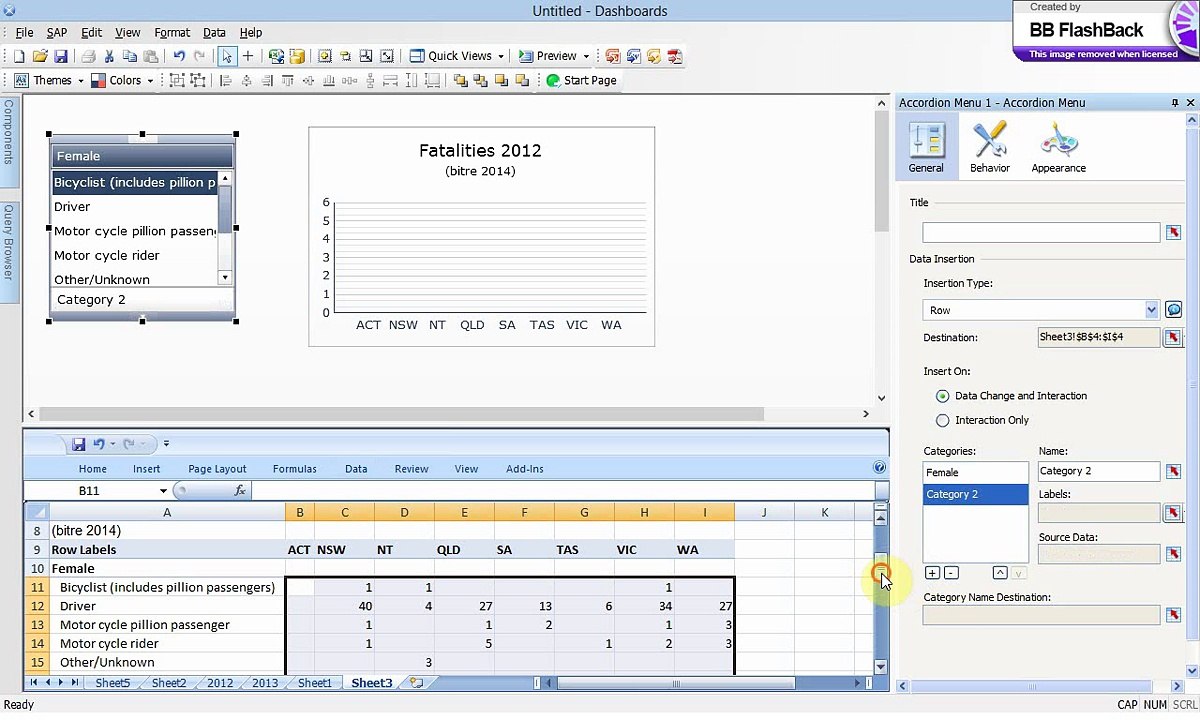 SAP BusinessObject Dashboards 4.1 Tutorial 1