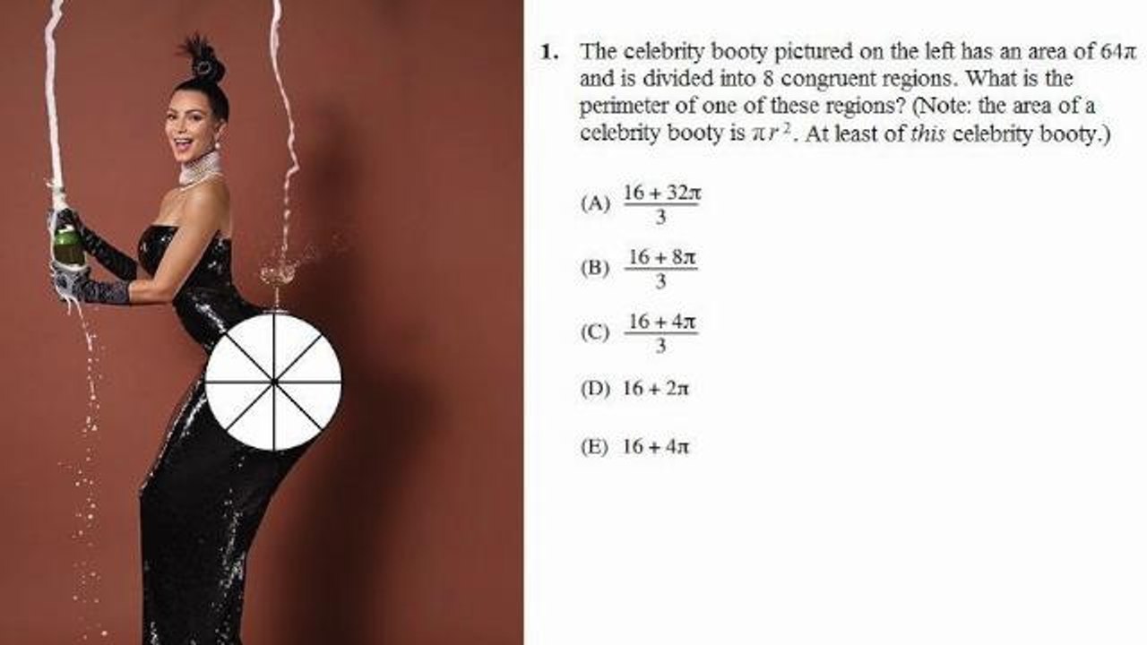 Kim Kardashian's Butt Helping Students Learn Math