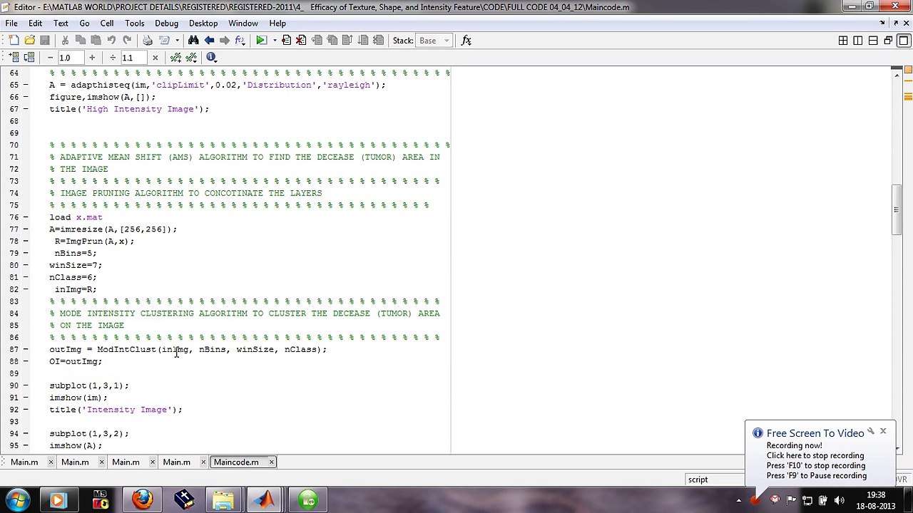 Efficacy of Texture, Shape, and Intensity Feature Fusion for Posterior-Fossa Tumor Segmentation in MRI