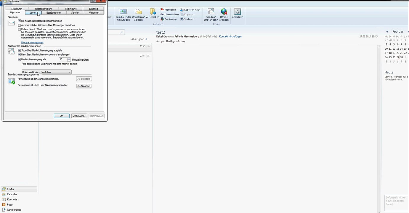 So geht eine signatur bei Windows live mail