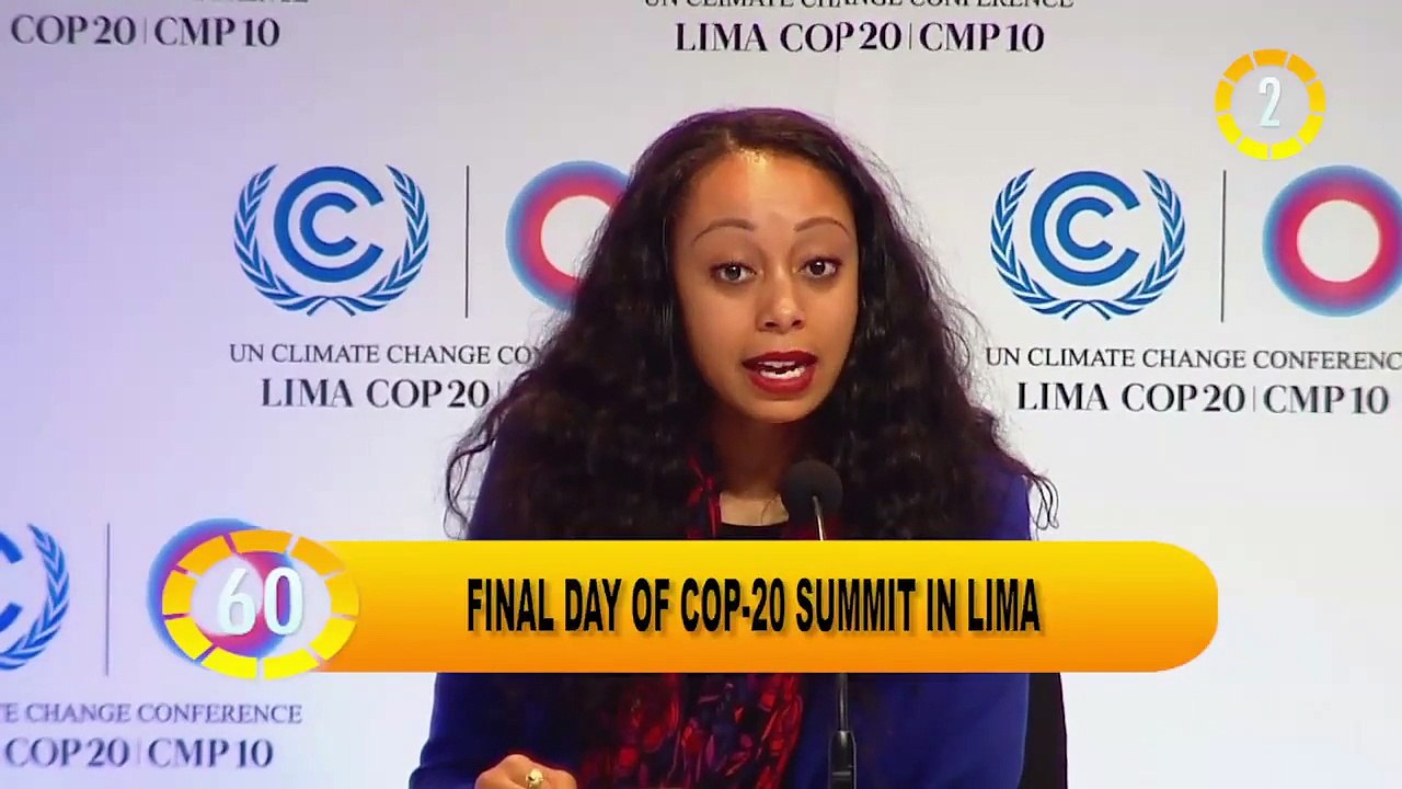 In 60 Seconds - Climate Draft In Doubt in Lima