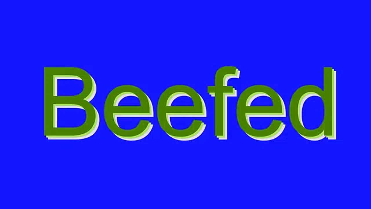 How to Pronounce Beefed
