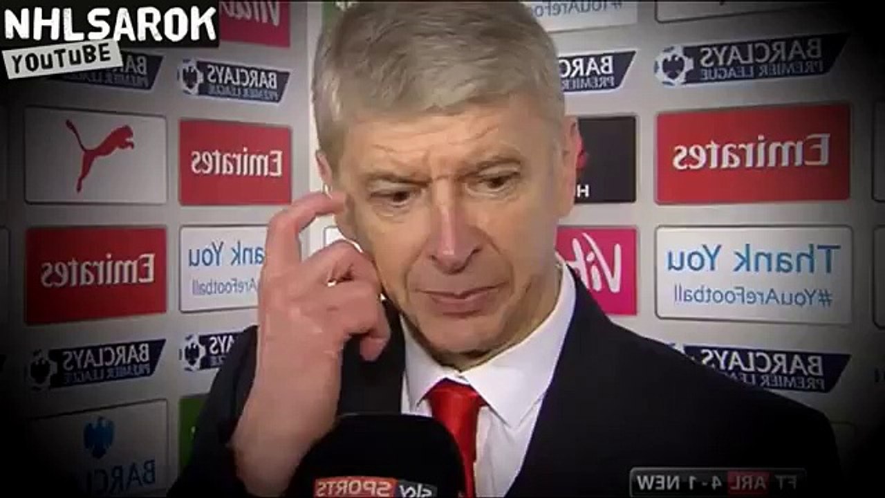 Arsene Wenger post-match interview