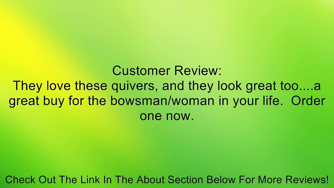 Mountain Man Suede Side Quiver w/Hook RH/LH Review