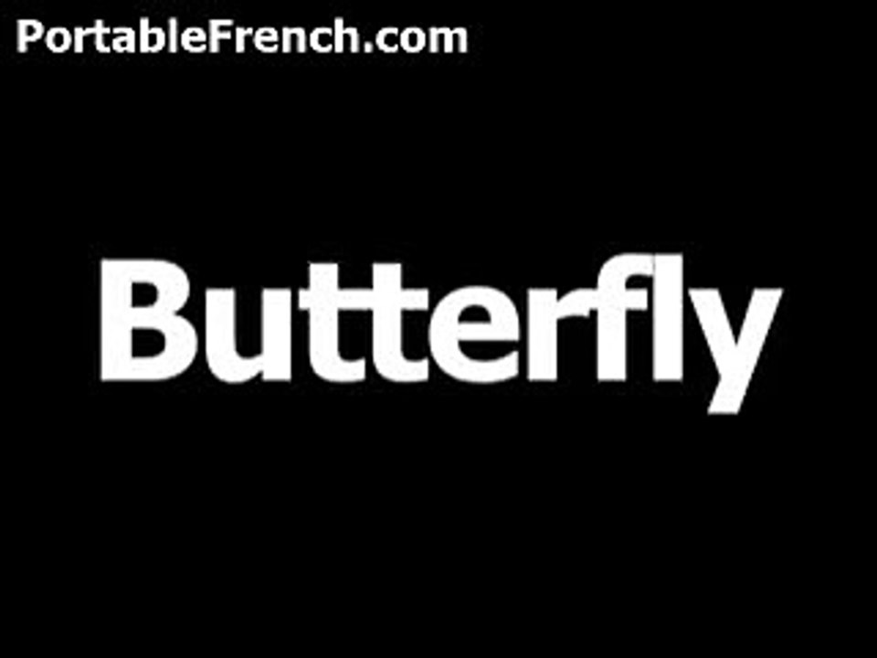 Papillon(butterfly) Pronounciation in French
