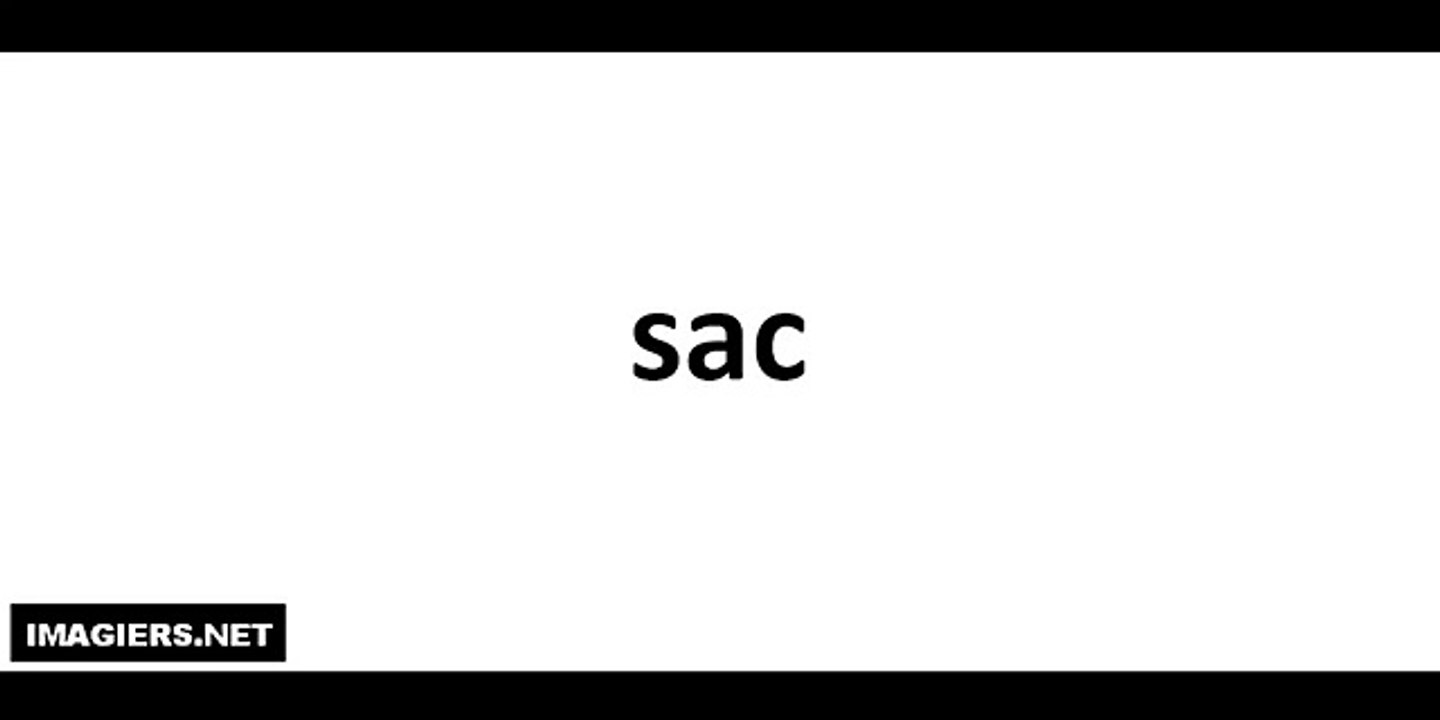 Prononciation de 'Sac' (Sac à main) en français