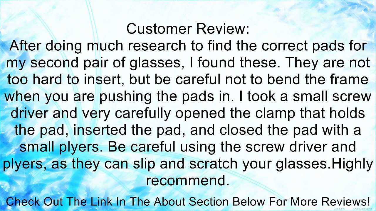 GMS Optical� Premium Grade Soft Silicone - Symmetrical - Shape: Click-on Silicone Review