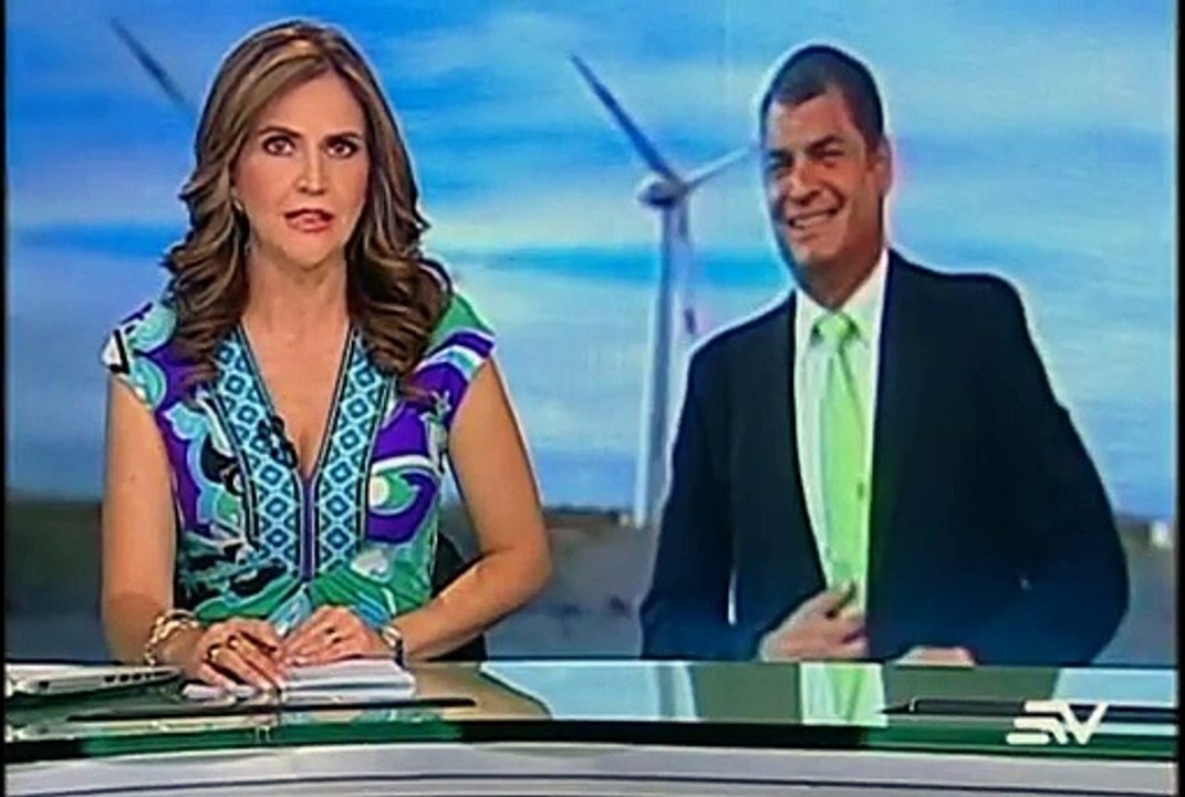 Actividades de Correa en Galápagos