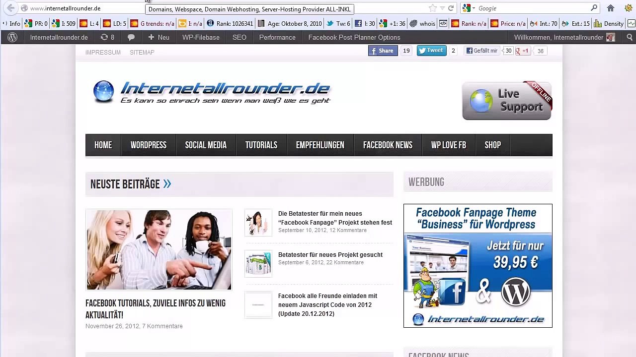 Wordpress installieren Deutsch ( Tutorial 2014 ) Super einfach!