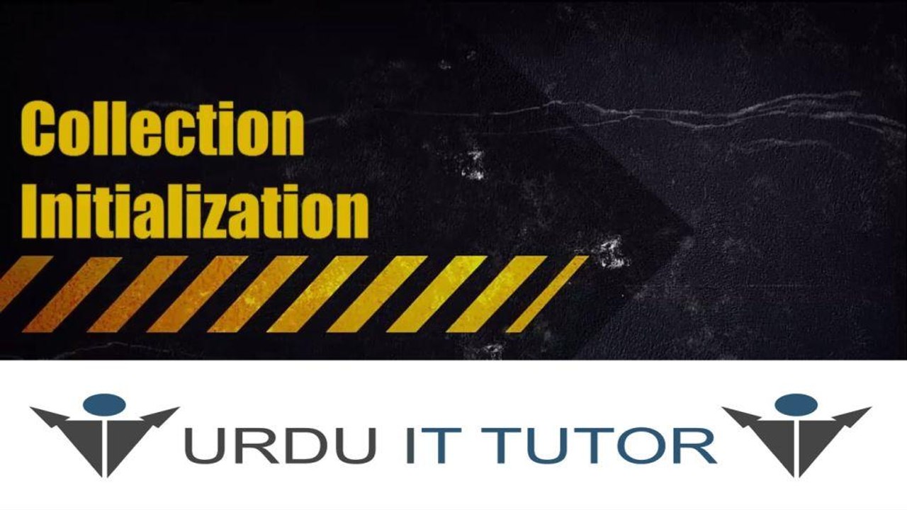 41-C# Tutorial – Collection Initialization