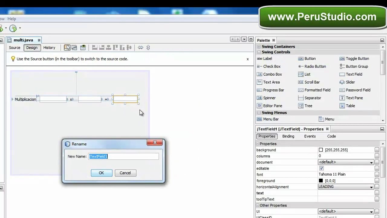 Como Multiplicar con Java NetBeans