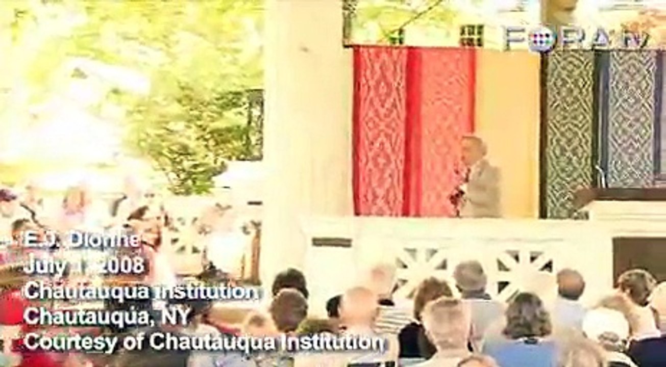 E.J. Dionne Compares Faith and Patriotism