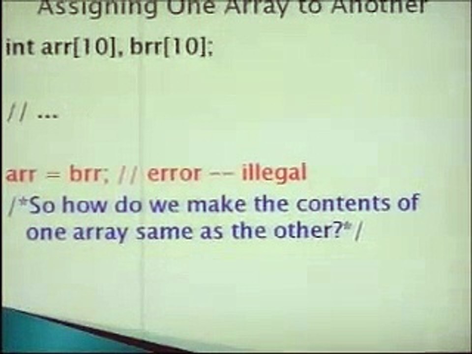 arrays part 2