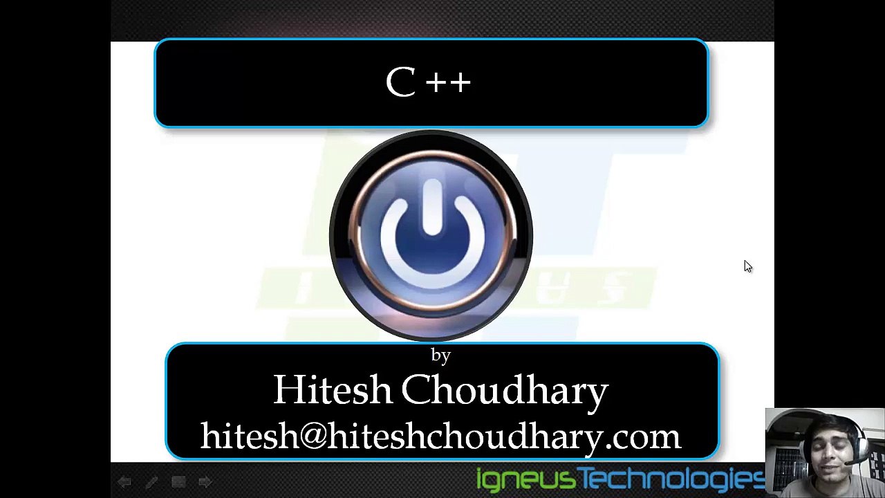 overview of C++ programming language