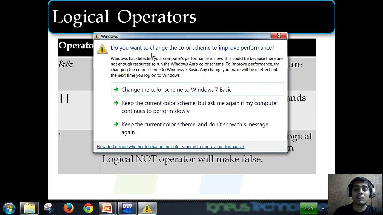 Logical operation in C++ programming