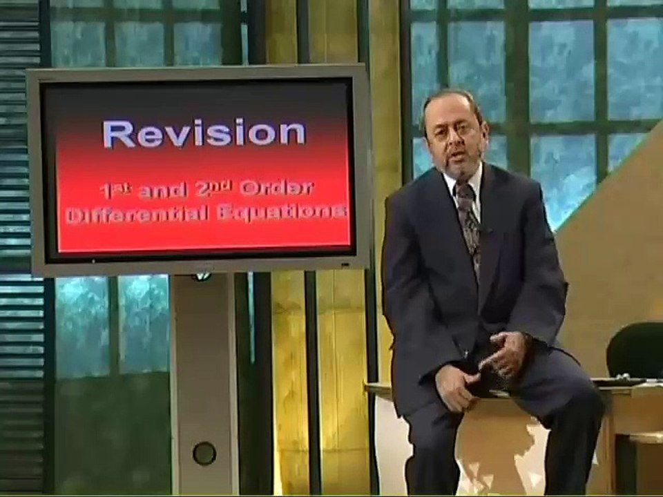 Lec21 - Variation of Parameters for Higher-Order Equations