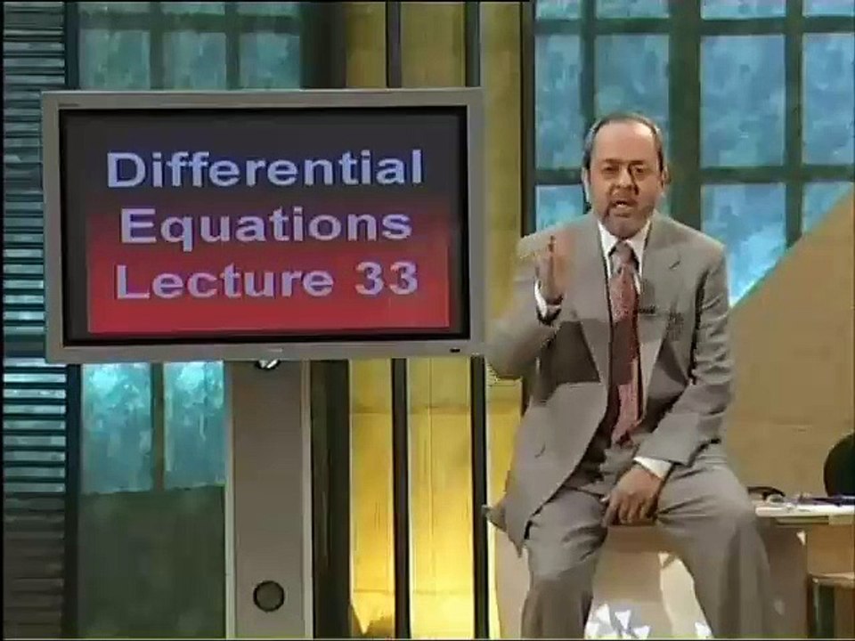 Lec33 - Bessel's Differential Equation