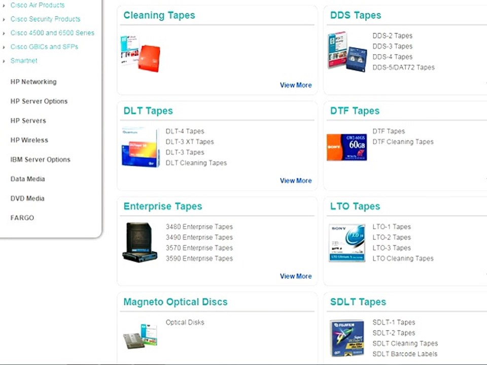 LTO Tapes - LTO Cleaning Tapes