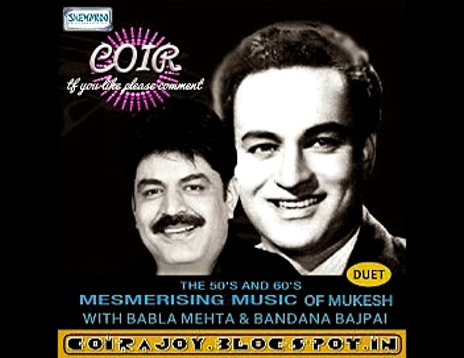 Babla Mehta -- Chothi si ye zindagani re -- Tribute to Mukesh