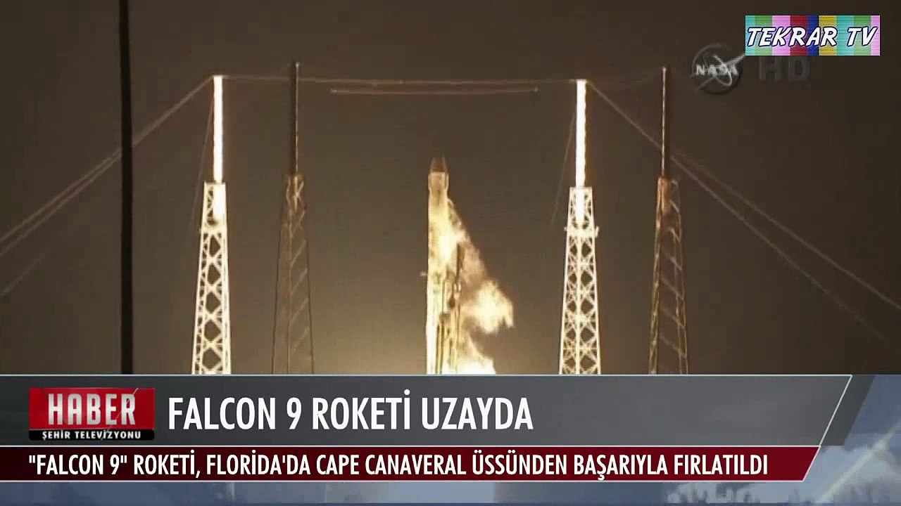 Falcon 9 Roketi Uzayda