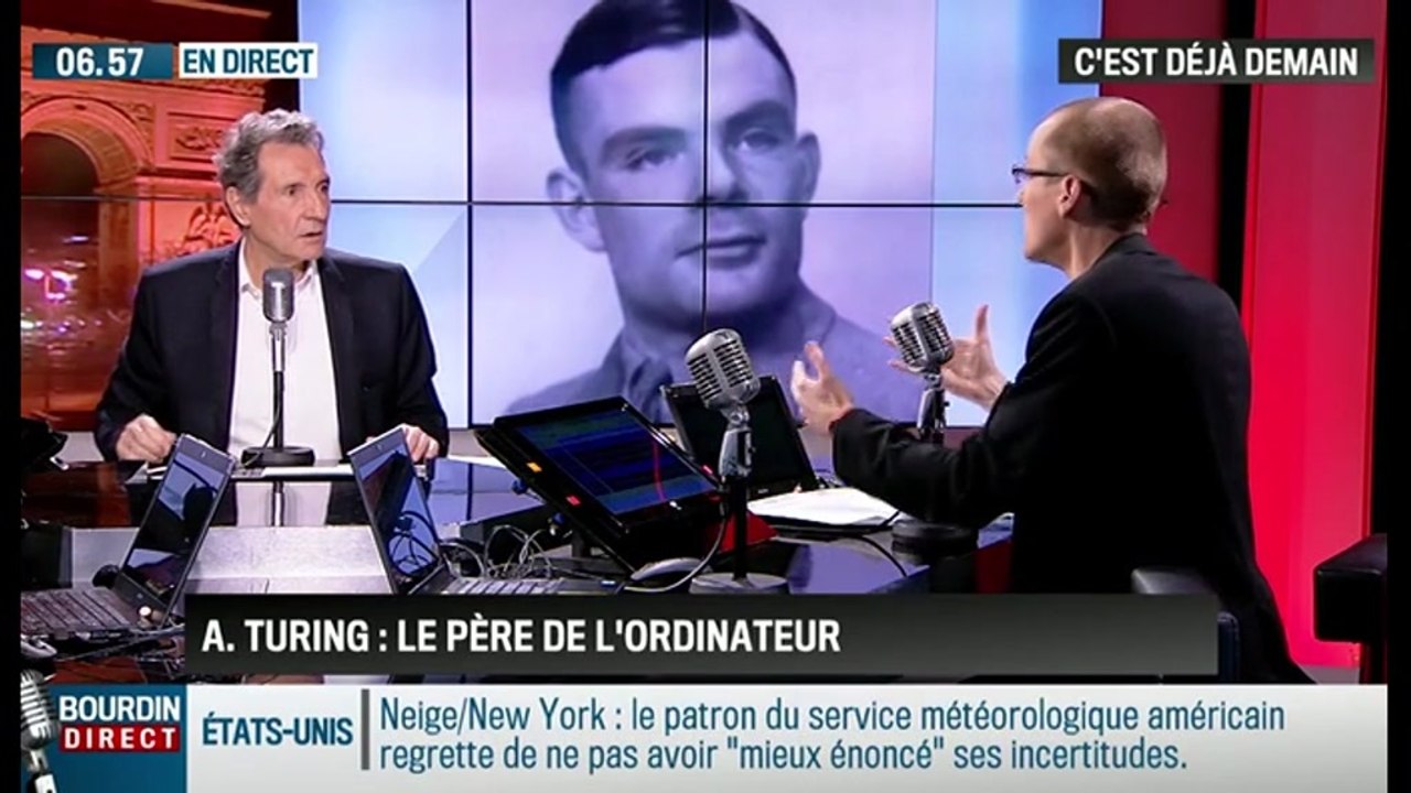 La chronique d'Anthony Morel: Alan Turing, le père de l'ordinateur - 28/01