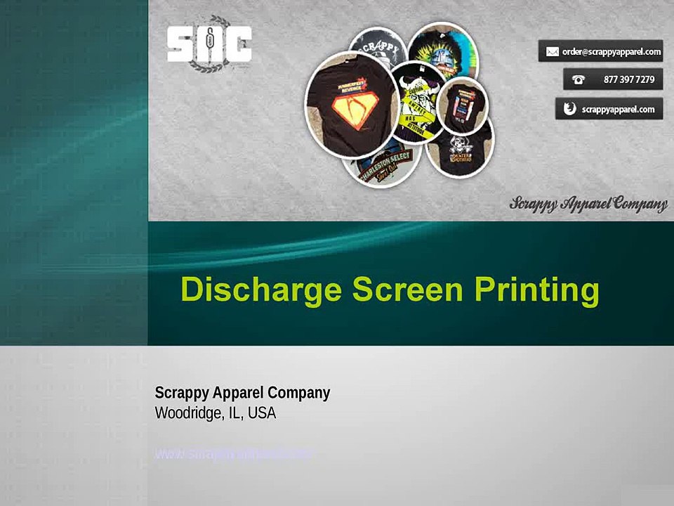 Discharge Screen Printing: A Technique for Unique Apparel Designs