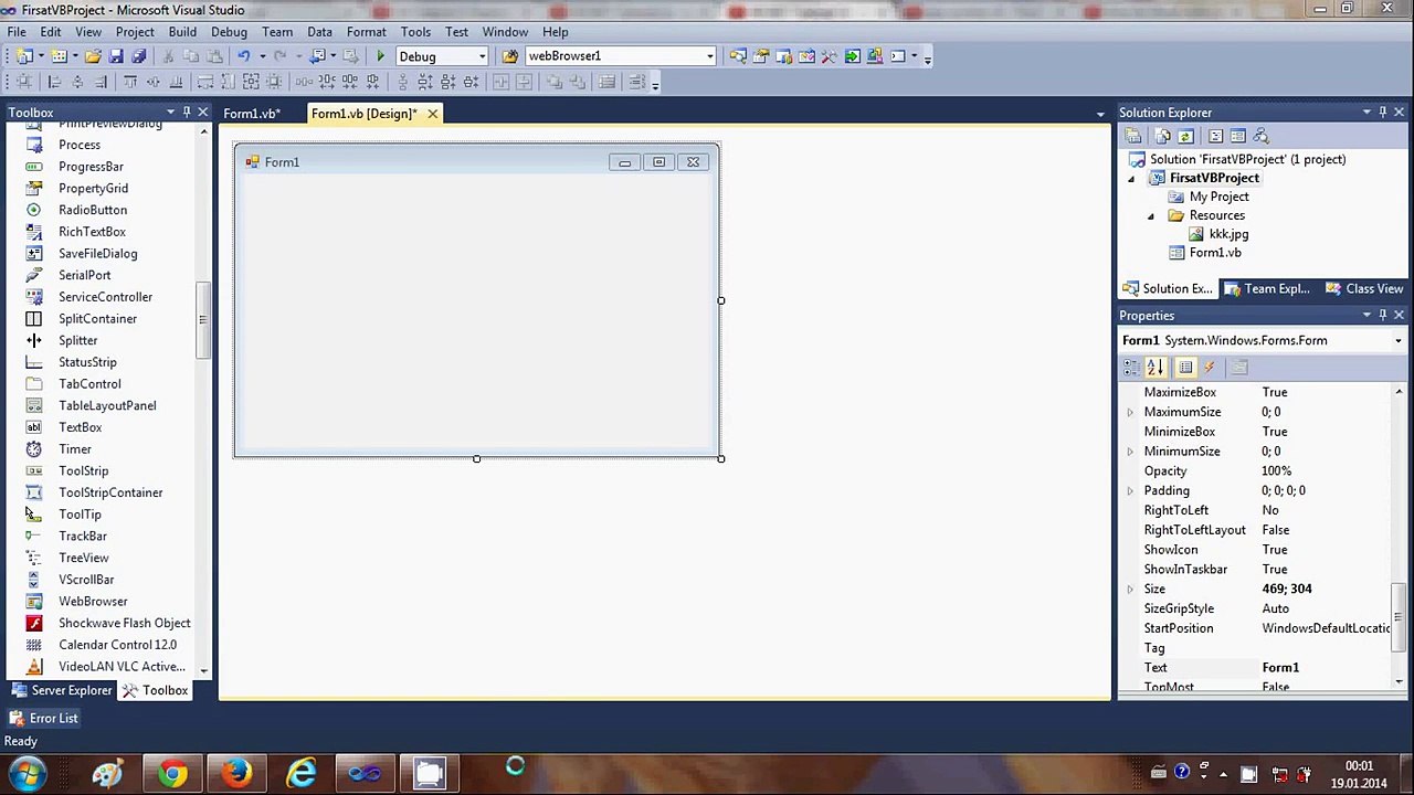 Visual Basic .NET Tutorial 10 - How To Open A Second Form using First Form in VB.NET