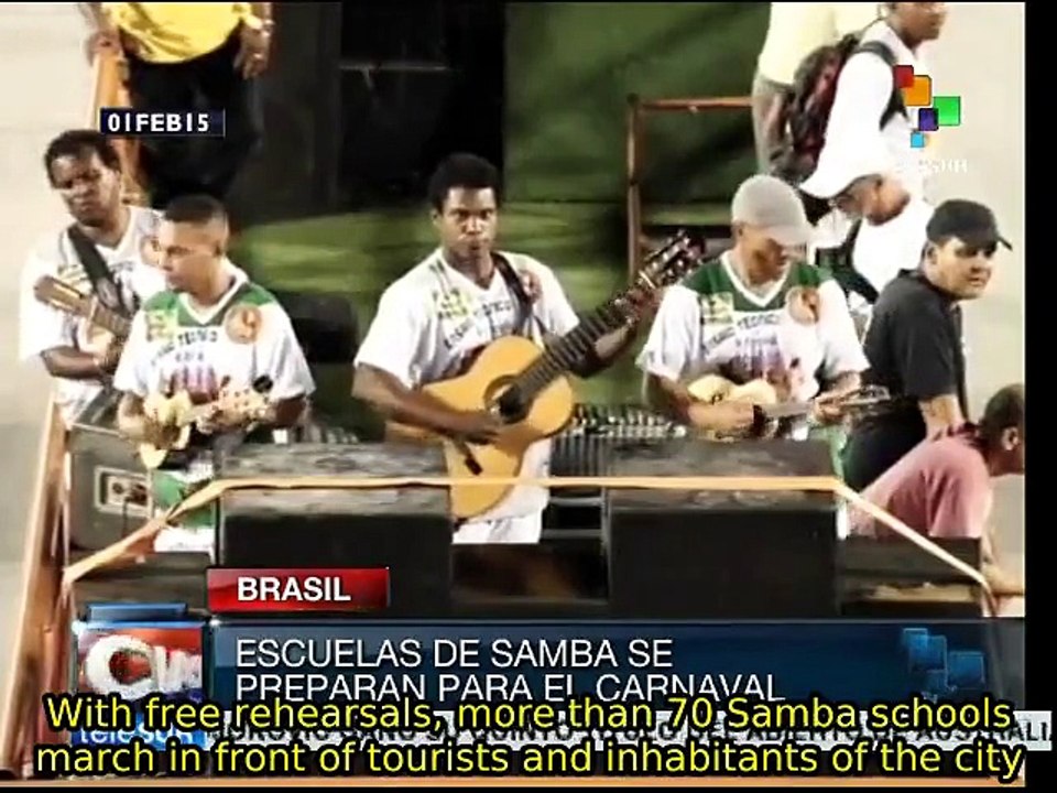 Countdown for Rio Carnival begins