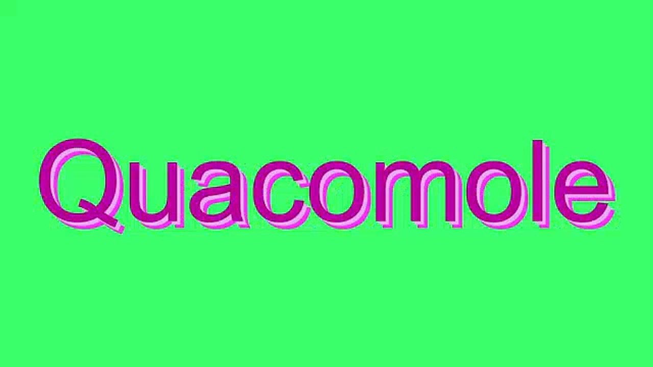 Learn the Correct Pronunciation of 'Quacomole' 🌟