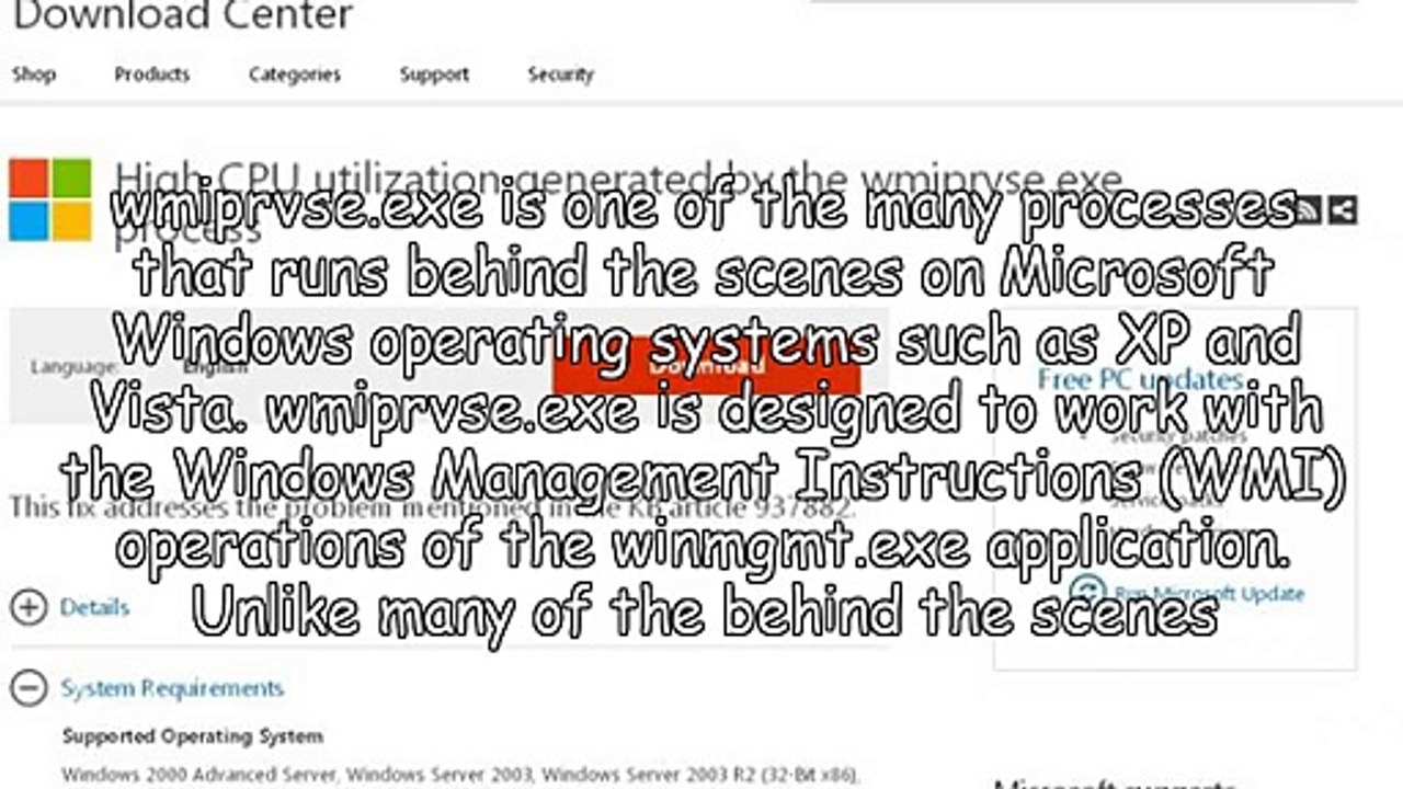 What is Wmiprvse.exe?