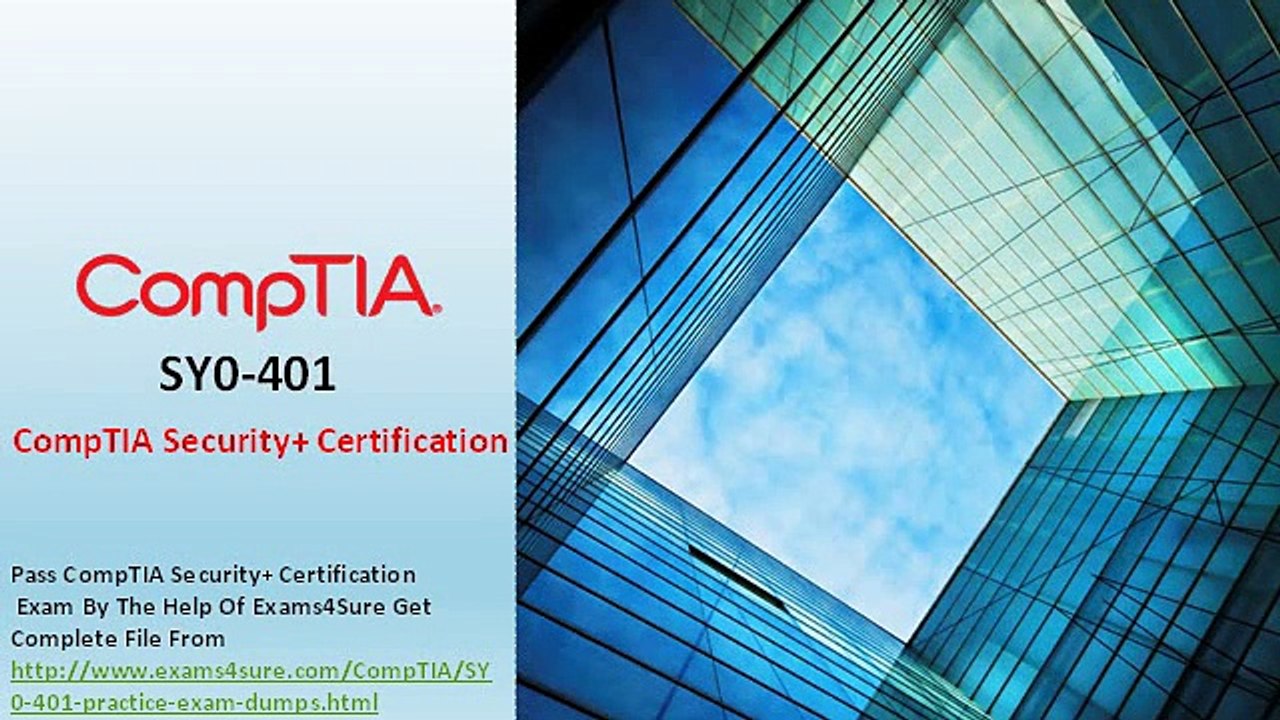 SY0-401 Past Papers