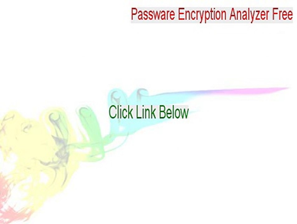 Passware Encryption Analyzer Free Crack (Passware Encryption Analyzer Freepassware encryption analyzer free 2015)