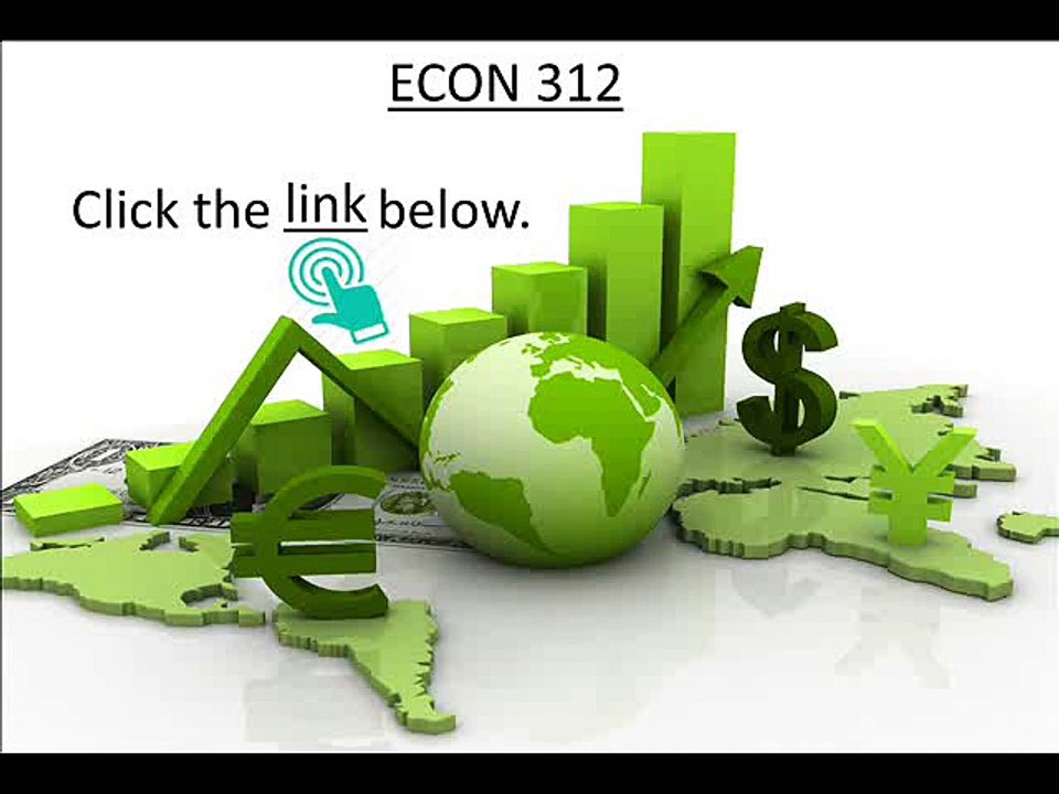 ECON 312 Week 6 Quiz