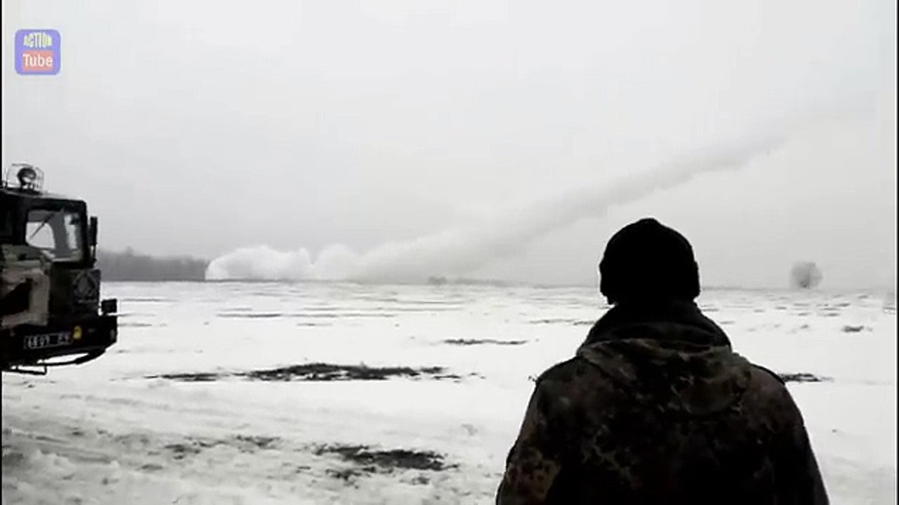 ВСУ обстрел из РЗСО "Смерч"