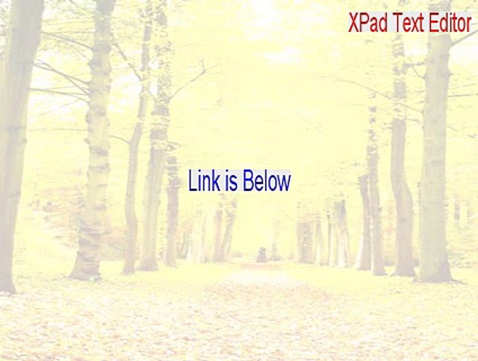 XPad Text Editor Serial (XPad Text Editorxpad text editor)