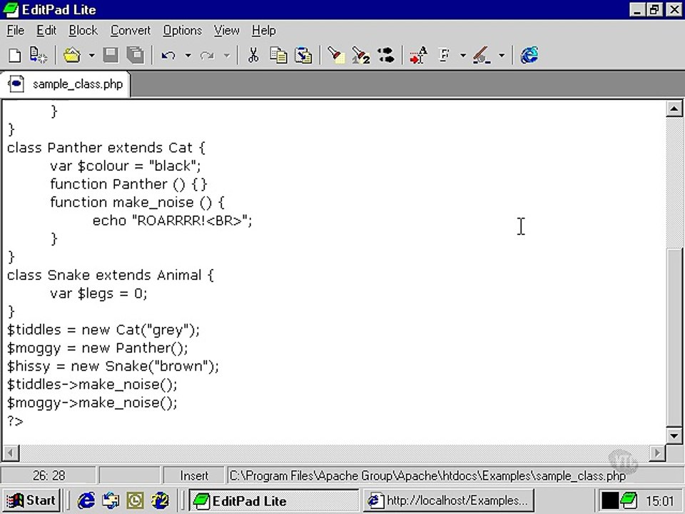 Lesson No 60 - Step by step tutorial about the Aggregation in PHP - Education4u