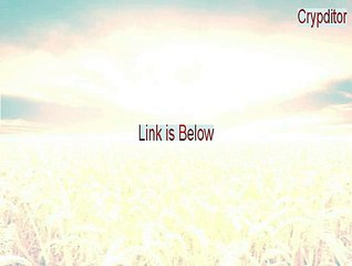 Crypditor Key Gen - Legit Download (2015)