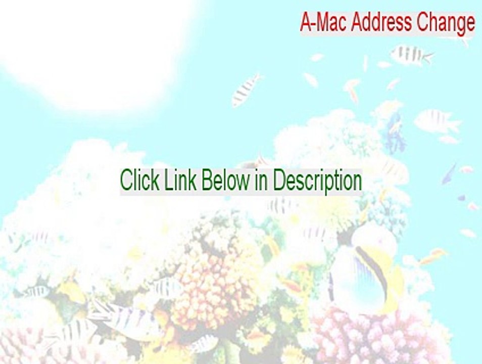 A-Mac Address Change Keygen (Free Download 2015)