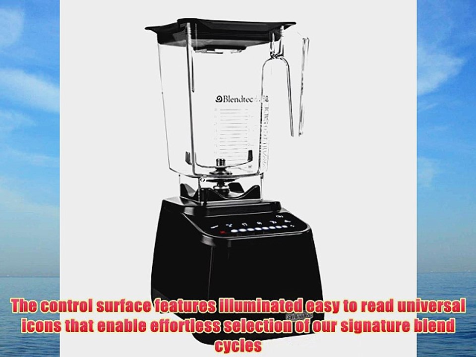 Blendtec Designer Series Blender WildSide Jar - Black