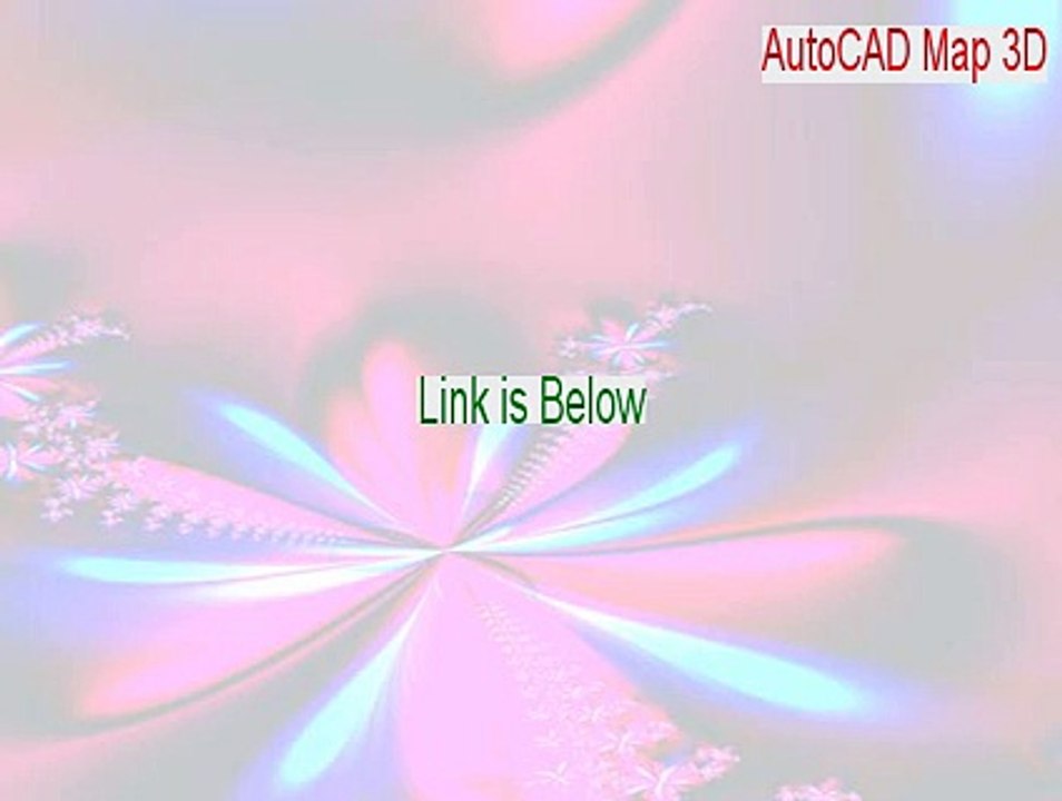 AutoCAD Map 3D Serial [autocad map 3d 2015 system requirements]