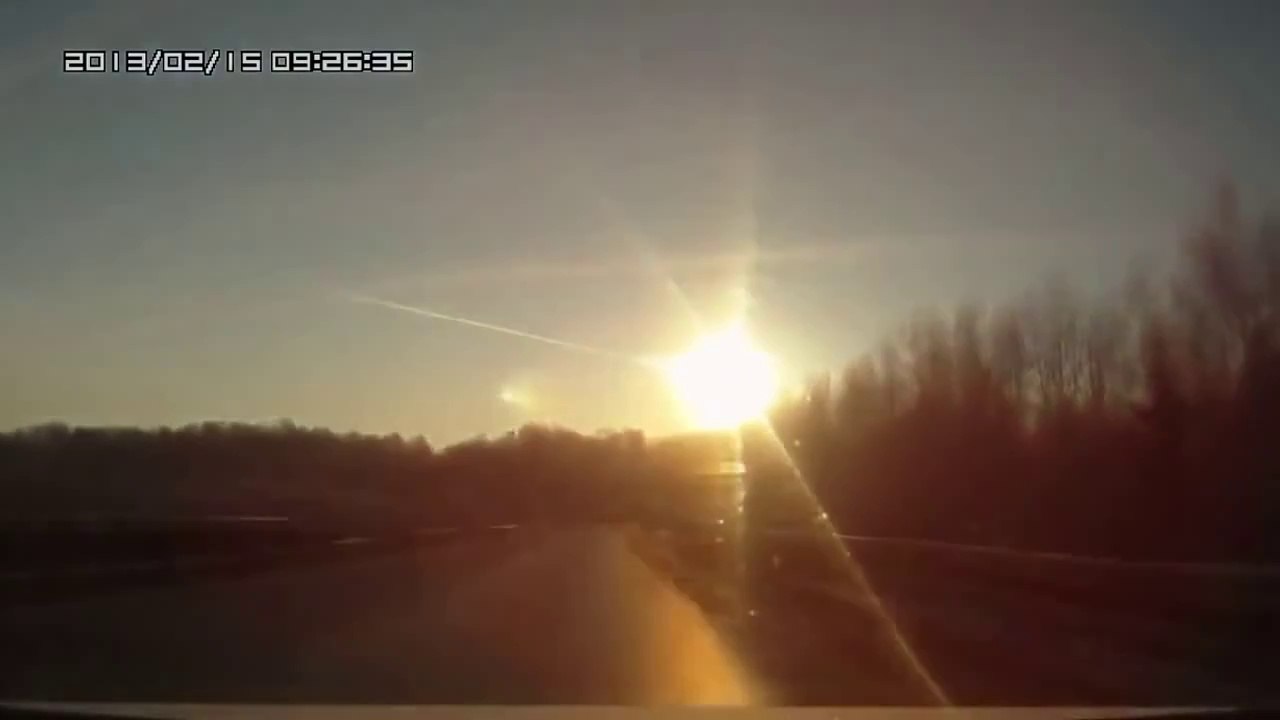 Meteorite Hit Chelyabinsk in Russia  - Awesome ! Метеорит упал возле Челябинска !