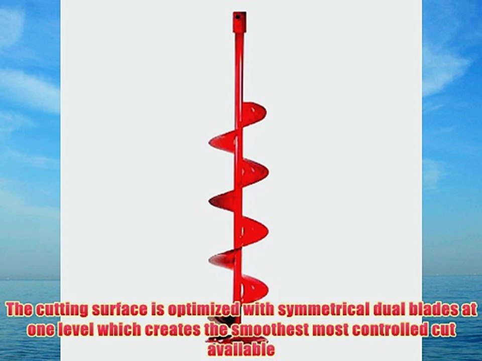 Eskimo QT10N Power Ice Auger Bit with 10-Inch Quantum Blades