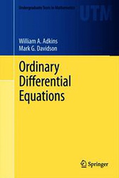 Download Ordinary Differential Equations ebook {PDF} {EPUB}