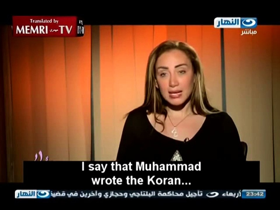 Egyptian Tv Host Kick Out A Lady