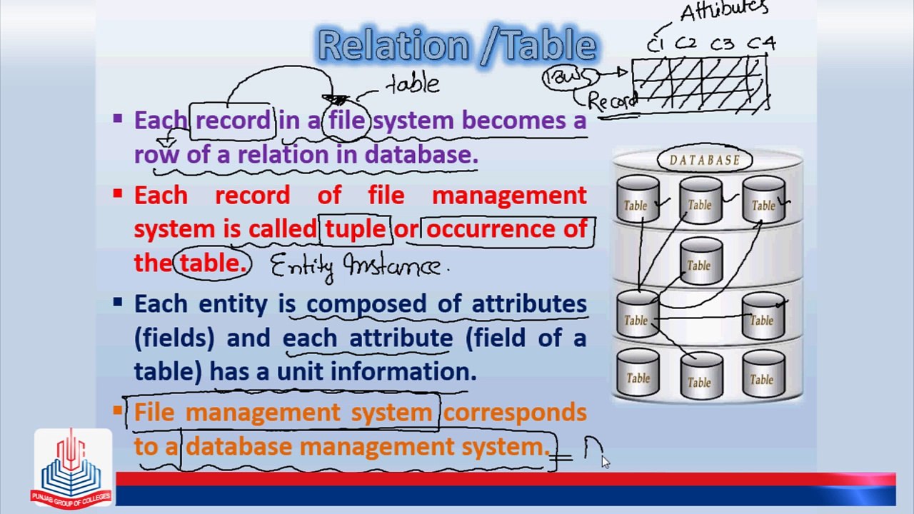 Relation / Table