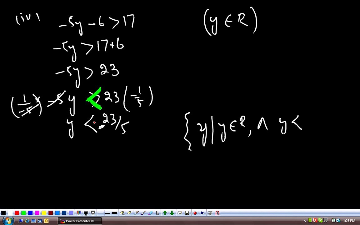 (G10 MTH AAACR) Matric Maths Unit 1, Exercise 1.8, Question 1, Part 2 to 8