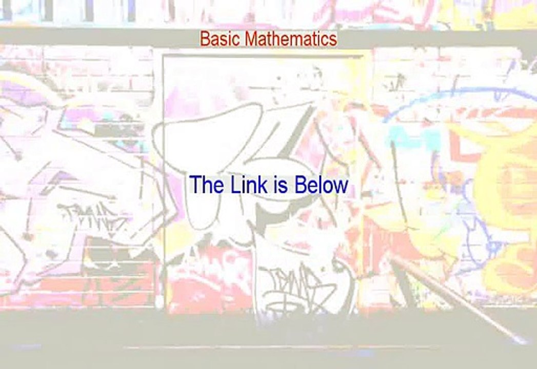 Basic Mathematics Reviews [basic mathematics book]